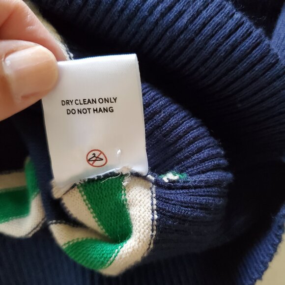 ALEXIA ADMOR Savannah Cardigan in Navy Women's T533 Size M - Picture 10 of 16